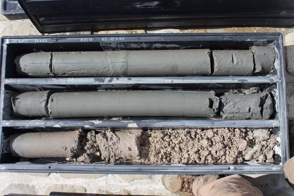Geotechnical cores